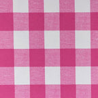 RSH DECOR: Square Throw Pillows Set of 2 | 24” x 24” | All-Weather Spun Fabric | Water and Fade-Resistant | Outdoor Accent Pillows for Patio Furniture | Classic Pink Buffalo