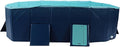 Thickened Foldable Pool for Family Outdoor Fun, Non Inflatable Wear Swimming Pool for Kids Dogs (1.85m/6.1ft)