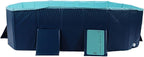 Thickened Foldable Pool for Family Outdoor Fun, Non Inflatable Wear Swimming Pool for Kids Dogs (1.85m/6.1ft)