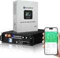 ECO-WORTHY Home Power Station Backup Power,5120Wh LiFePO4 Battery Support Communication、Bluetooth and WiFi,AC 5000W Inverter, 1Hr/2.5Hr Fast Charge,for Home Backup,Emergency,Solar System Components