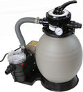 XtremepowerUS 13" Sand Filter with 0.75HP Digital Programmer Timer 2640GPH Above Ground Swimming Pool Pump Set