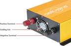 1000W Pure Sine Wave Inverter-48V DC to 110V 120V AC Power Converter with 2 AC Outlets, 48 Volt Power Inverter for Truck, Rv, Camping, Home