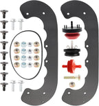 Carbhub 99-9313 Snowblower Paddles Fit for CCR 6053, CCR 6053 ES, CCR 6053R, Toro Power Clear 621 210R 221QR Replace 99-9313, 125-1128, 55-9250, 55-9251, 88-0771 with 108-4921 Belt and Hardware Kit