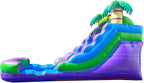 Inflatable Water Slide for Kids & Toddlers with Inflatable Pool, Backyard, Park or Commercial Use, Outdoor Water Play, Includes Blower Stakes, Splash Pool & Storage Bag, Large 21' x 9' x 12'