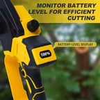 Cordless Mini Chainsaw 8 Inch for Dewalt 20V MAX Battery Powered (NO Battery), Electric Cordless Hand Chainsaw, Portable Small Rechargeable Pruning Chain Saw for Wood Cut Tree Trimming