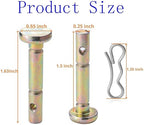 10 PK 738-04124A and 714-04040 Shear Pins and Cotter Pins for Cub Cadet Troy Bilt Snow Throwers