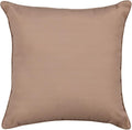 BrylaneHome 20" Square Throw Pillow - Patio & Outdoor - Water, Stain & Fade Resistant - Khaki