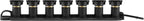 Tool Daily Pressure Washer Tips, 65 Degree Black Power Washer Soap Nozzles 7 Pack with Nozzle Holder, 1/4 Inch Quick Connect, 4000 PSI