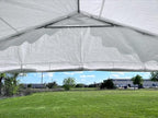 Delta 20'x20' Budget PE Tents Including 2 Free Bags for Parties, Outdoor Canopy Carpas para Fiestas, Wedding Party Tent with Waterproof Top & Removable Sidewalls for Patio Outdoor Events(B Model)