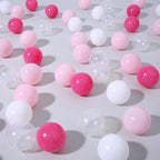TRENDPLAY Plastic Balls for Ball Pits 2.2 Inch, Pack of 50 100 200 500 Hollow Balls, Perfect for Toddler Baby Pools,Party,Festival Decoration
