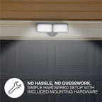 Sylvania 14W LED Security Light, Hardwired, Wet Rated, 1500 LMS, 5000K, Daylight - 1 Pack (66474)