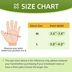 Gardening Work Gloves, Flexible and Breathable Garden Gloves, Gardening Gifts for Women, Machine Washable