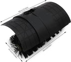 Power Sweeper Brush Couple Shield Attachment for 52CC 2 Stroke 2.3HP Gasoline Outdoor Handheld Sweeper Walk Behind Sweeper Sweeping Broom