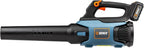SENIX X2 20 Volt Max* 2-Piece Cordless Power Tool Combo Kit with Battery Powered 10-Inch String Trimmer and Variable Speed Leaf Blower, Includes 4.0 Ah Battery & Charger (S2K2B1-03)