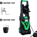 Elevon Electric High Pressure Washer with Detailer's Package, 2030 PSI, 1.8 GPM, 1800-Watt