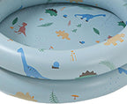Keenso Inflatable Pool Thickened Blow Up Pool for Kids with Cute Style, Harmless Material, Wide Uses, Suitable for Indoor or Outdoor Play