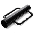 TOPZEA Fence Post Driver, 12LB Heavy Duty T Post Pounder with Ergonomic Handle, 2.7" Inner Dia Steel Posts Hole Diggers Hand Rammer Tool for T Posts, U Channel, Garden& Farm Fencing, Black
