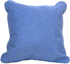 East Green 18 x 18 Waterproof Outdoor Pillow with Insert, Soft Blue - Premium Olefin Outdoor Accent Pillow for Patio Furniture