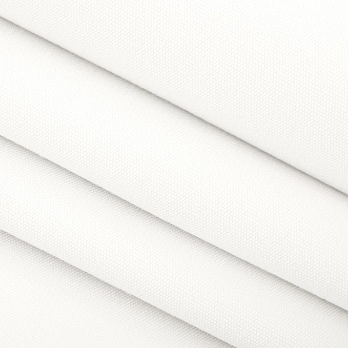 RSH DECOR: Sunbrella Pillow Covers Set of 2 | Covers Only - 26" x 16" | Outdoor Lumbar Pillow Covers Crafted with Sunbrella Performance Fabric | Canvas White