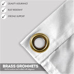 AGAS Alpha Code A Marine Signal 2x2 Ft Flag - Printed 200D Nylon - Canvas Header - Brass Grommets - Colorfast & Stitched Edges - Nautical Boat Flag - Naval Code Signal Flag.