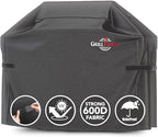 Heavy Duty BBQ Grill Cover for Outdoor Grill, 72 Inch – Waterproof, Weather Resistant, UV & Fade Resistant with Adjustable Straps – Gas Grill Cover for Weber, Charbroil, etc. Charcoal