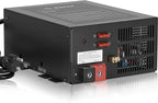 RV Converter 55Amp RV Power Converter Built-in 4 Stage Smart Battery Charger for 110VAC to 12VDC RV Power Converters, Fully Adjustable Output from 13V to 16.5V