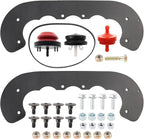 Carbhub 99-9313 Snowblower Paddles Fit for CCR 6053, CCR 6053 ES, CCR 6053R, Toro Power Clear 621 210R 221QR Replace 99-9313, 125-1128, 55-9250, 55-9251, 88-0771 with 108-4921 Belt and Hardware Kit