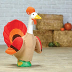 Gaggleville Turkey Goose Outfit, Fits Large 23" H Statue, by Fox Valley Traders