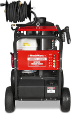 4000 PSI 4 GPM Honda GX390 389CC 11.7HP E-Start Engine Hot Water Pressure Washer with Hose Reel, HPW40H