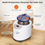 Sauna Box, Portable Steam Sauna, Portable Sauna for Home, Sauna Tent with 3L 1200w Steamer, 15 Levels for Personal Sauna-Grey