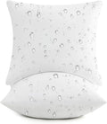 puredown® 26x26 Outdoor Pillow Inserts, Set of 2, Fluffy Soft Waterproof Down Alternative Euro Pillows for Porch Swing Sofa Couch Cushion Patio Furniture
