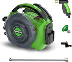 Portable HVAC Cordless Coil Cleaning Machine, 18V Lithium-Ion 80W Electric Pressure Washer Jet Cleaner, Flow Rate 4L/min 3-5/7-10 bar Dual Pressure