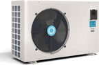 Max105600 BTU Swimming Pool Heat Pump, for Above and In Ground Pools Up to 18000gallons, 26KW Electric Pool Heaters PLC250, Inverter Heating System, High Efficiency,208~230V/60Hz