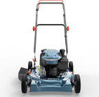 SENIX 144 cc Gas Lawn Mower, 20 inch 4-Cycle Push Mower, Side Discharge, 5 Position Cutting Height Adjustment, Low Noise & Fuel-Efficient for Lawn, Yard and Garden (LSPG-L5)