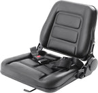 Universal Lawn Mower Seat, PVC Garden Tractor Seat, Tractor Suspension Seat, Universal Forklift Seat with Safety Belt, Full Suspension Seat Replacement for Heavy Mechanical Seat