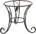 Yardwe Iron Ball Stand Gazing Globe Stand Sphere Holder Metal Crystal Ball Display Stand Glass Bowl Ring Metal Egg Stand for Crystal Ball Globe