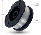 AF-100 Replacement Spool for Black & Decker BESTA510 LSTE523 LSTE525 LST300 LCC340C LST136 LST136B LST140C LCC222 LST201 String Trimmer Eater String for AF-100-BKP/AF-100-3ZP Spool