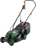 Goplus Lawn Mower, Electric Lawn Mowers with Grass Collection Box, 12 AMP Motor, 14" Cutting Deck, 3 Adjustable Cutting Positions, Walk-Behind Small Corded Lawnmower for Garden Farm Yard