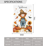 Fall Sunflower Garden Flag Vertical Double Sided Outdoor Yard Flags 12.5x18 Inch Burlap Banners Vertical Double Sided for Outdoor Decor Lawn