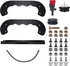 99-9313 Snow Blower Paddles Replaces 125-1128 55-9250 55-9251 88-0771 Set of 2 & 55-8760 Scraper for Toro CCR2000 CCR2450 CCR3600 CCR3650 CCR3675 20'' 21'' Snowblower with Hardware Kit