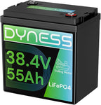 36V 55Ah Trolling Motor Low-Temp Protection LiFePO4 Battery Buit in 150A BMS, Deep Cycle GC2 Lithium Iron Phosphate Battery Perfect for 36V Trolling Motors, Marine, Boat, Home Energy