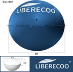 LIBERECOO 6FT Round Pool Pillows for Above Ground Pools - Super Durable 0.4 mm Winter Pillow | Round Inflatable Pillows for Pool Closing (6ft Diameter) | Air Pillow for Winterizing Pool Cover