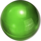 uxcell 40mm/1.6" Crystal Sphere Ball Glass Solid Decorative Sphere Crystal Ball Prop Ornament for Feng Shui Divination Fortune Telling Tabletop Fountain Decoration, Green