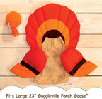 Gaggleville Turkey Goose Outfit, Fits Large 23" H Statue, by Fox Valley Traders