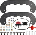 Carbhub 99-9313 Snowblower Paddles Fit for CCR 6053, CCR 6053 ES, CCR 6053R, Toro Power Clear 621 210R 221QR Replace 99-9313, 125-1128, 55-9250, 55-9251, 88-0771 with 108-4921 Belt and Hardware Kit