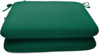 Sunbrella Patio Cushions - (2 Pack) - 20" W x 20" L x 2.5" T, Outdoor Chair Cushion with Comfort, Style & Durability Designed for Outdoor Living - Made in The USA