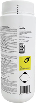 PROFELIZ Stabilized Chlorine Tablets 1 Inch for Swimming Pools,Hot Tub & Spa,Kills Bacteria and Stops Algae,Slow Dissolving,Perfect for Small Pools,1.35 lb