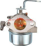 Carbhub 640152 640140 Carburetor with 07-404 Oil Circuit Switch for Tecumseh 640152A 640023 640051 640140 640152 HM80 HM90 HM100 8-10 HP Engine Snow Blower Mower 5000w Generator