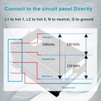 WZRELB 3000W 48V Pure Sine Wave Inverter,48 Volt DC to AC 120V 240V Split Phase Power Inverter,6KW Surge,5 AC Outlets,AC Hardwire Terminal,High Efficiency up to 91.6%,Wireless Remote, Black, SP3K48RC