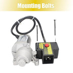 fullas JQ170 Electric Starter Motor Fit for Troy-Bilt MTD Cub-Cadet Craftsman 951-10645A, 751-10645A, LCT Ariens 208cc 254cc Engine for Husqvarna Ariens Snowblower Starter